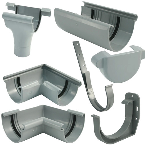 Marley dachrinnenset aus pvc - dachrinnenset,