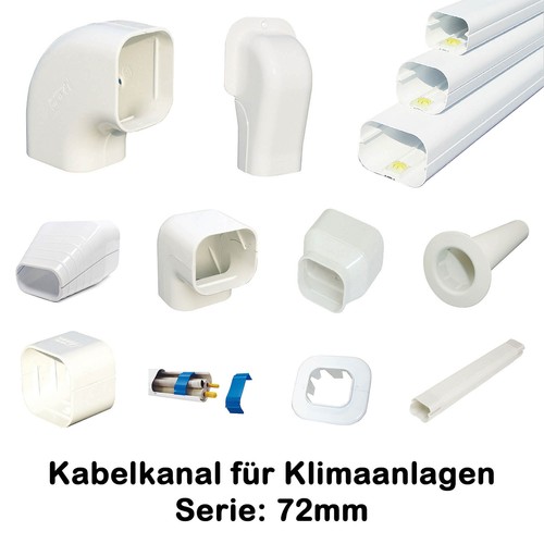 Klimaanlagen kabelkanal weiss - kabelkanal,